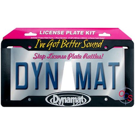 DYNAMAT License Plate Kit DY583737